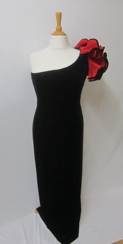 Frank usher black velvet full - frank,