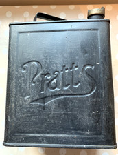 Vintage Pratts 2 Gallon Petrol Can, embossed "Valor 4 30", in good condition