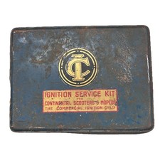 Rare Tin Continental Scooters & Mopeds VESPA LAMBRETTA PIAGGIO Oil Petrol