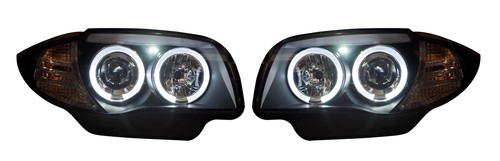 Black angel eye headlights - eye,