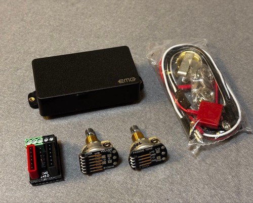 Emg85 black active - active, humbucker