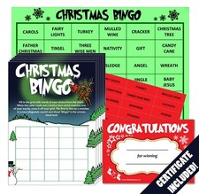 CHRISTMAS BINGO GAME - Kids