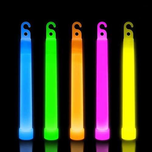Premium glow sticks 6 inch - 10,