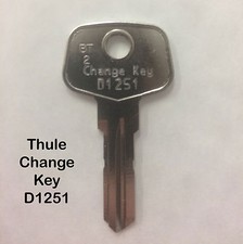 THULE UNIVERSAL CHANGE KEY D1251 FOR REMOVING & REFITTING THULE LOCK CORES