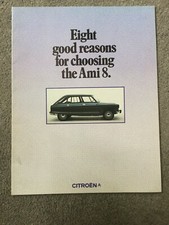 Citroen AMi 8 brochure dated