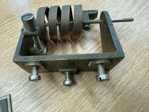 Thermograph bimetal coil and - coil,