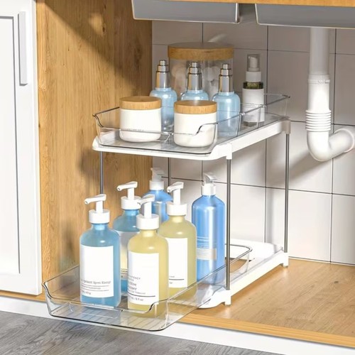 Tier pull out - out, bathroom