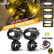 Pair Motorcycle LED Headlight