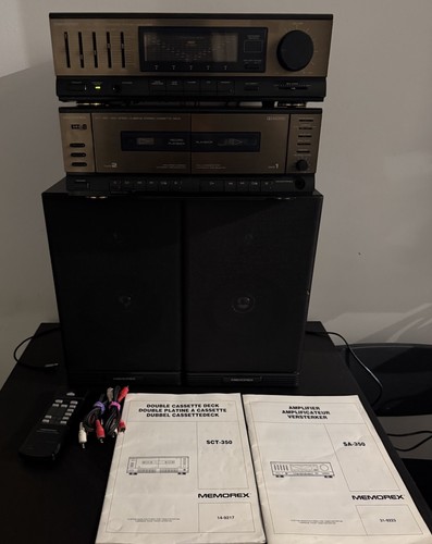 Vintage memorex system - vintage,
