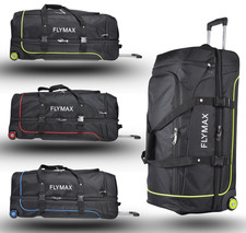 30" Large Suitcase Wheeled Travel Trolley Bag Luggage Lightweight 90L Big