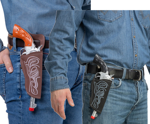 Cowboy gun holster belt - cowboy, wild