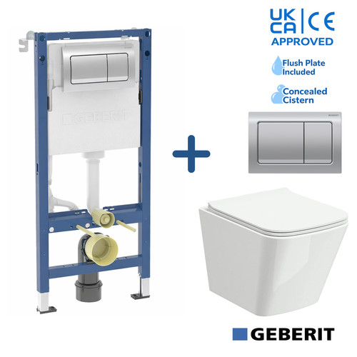 Wall hung toilet geberit 112cm - toilet,