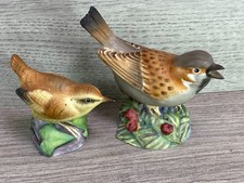 pair royal worcester birds