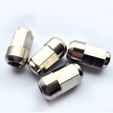 Set of 4 TITANIUM rear wheel