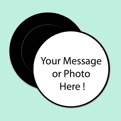 Custom made round personalised - custom,