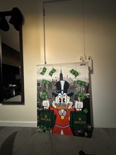 Scrooge McDuck Canvas Wall Art