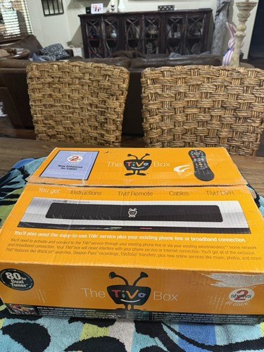 The tivo box tcd649080 dvr - the,