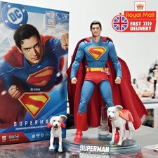 New Superman 2025 Original Fondjoy 1/9 Scale DC Movie Action Figure With Krypto