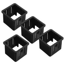  4 Pcs Square Tube Inserts