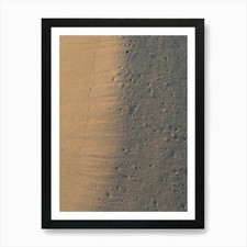 Abstract texture on the sandy