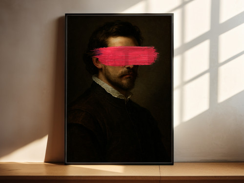 Vintage classical portrait art - vintage,