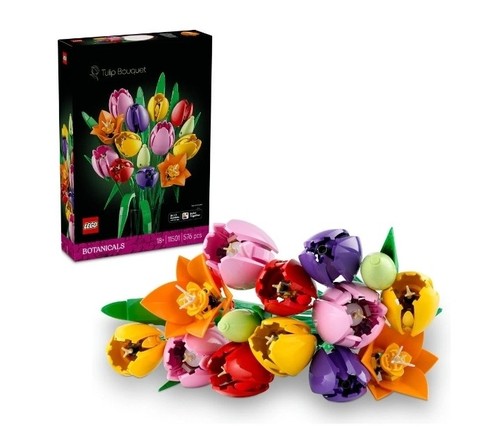 Lego botanicals tulip bouquet - lego,