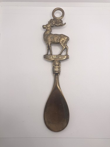 Vintage brass loch lomond stag - vintage,