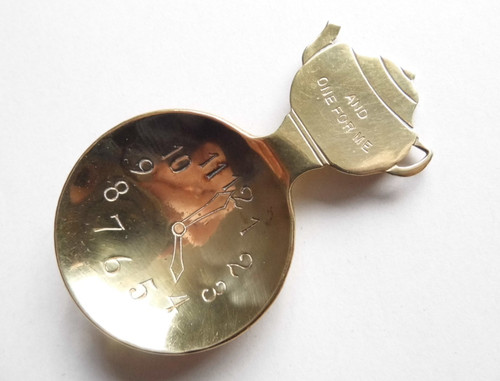 Vintage solid brass and one - ",