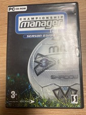Championship Manager: Season 03/04 - 2003/2004, Football - PC CD-ROM