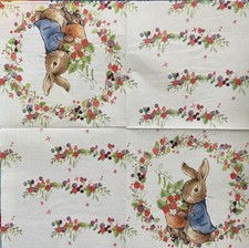 2 X Peter Rabbit Single Paper