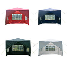 Panana 3 x 3m Waterproof Garden Outdoor PE Gazebo Marquee Canopy Party Tent