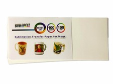 100x Sublimation Paper Mug
