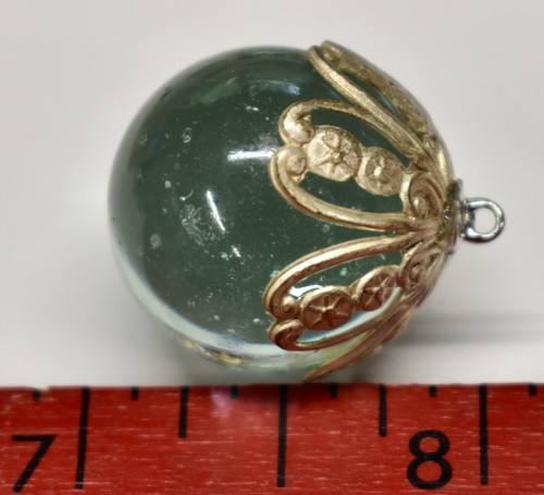 Vintage glass seafoam green - vintage,