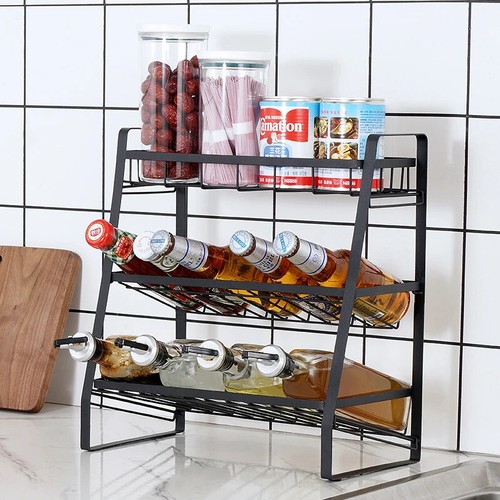 Metal jar spice rack - spice,