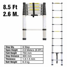 1.4M-3.8M Telescopic Ladder