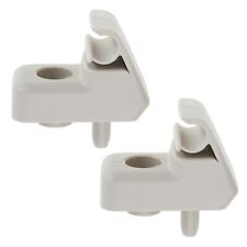 2PCS Auto Sun Visor Clip Retainer Hook Holder Hanger for Ford Ka 1570627 Beige