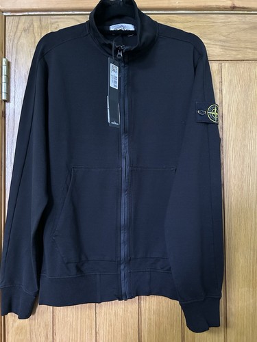 Stone island nero high neck - island,