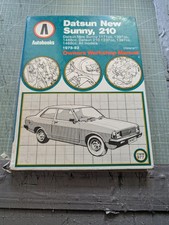 Autobooks Datsun Sunny B310 & 210 (1978-1982) Owners Workshop Manual