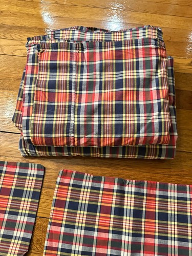 Vtg ralph lauren madras plaid - vtg,