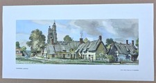 CAVENDISH STOUR CLARE ORIG LNER RAILWAY CARRIAGE PRINT BALDWIN MID SUFFOLK MINT