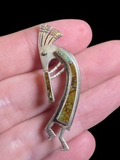 VINTAGE NAVAJO TURQUOISE FLUSH