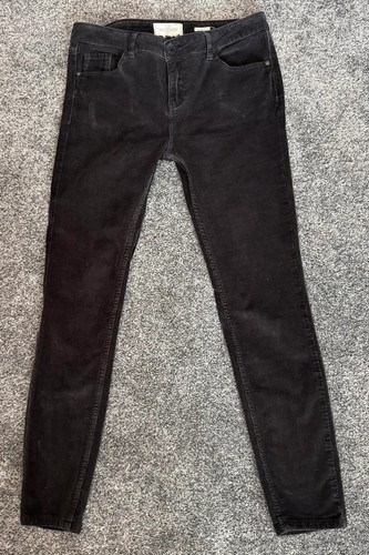 Fatface black corduroy five - black,
