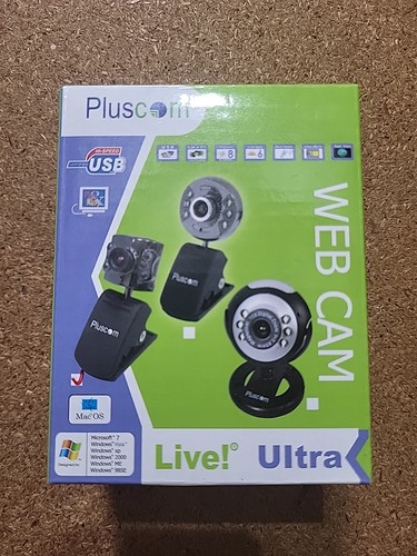 Pluscom usb webcam - pluscom,