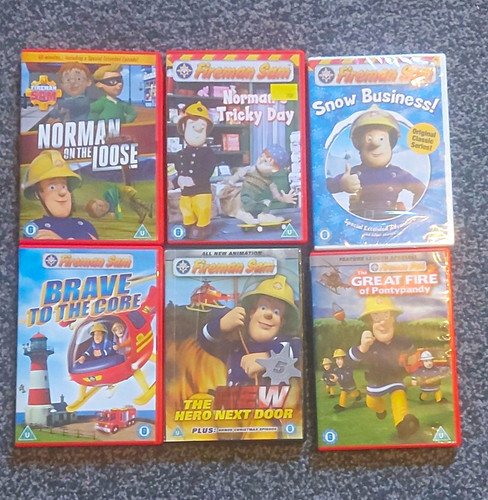 Fireman sam dvd bundle disc - bundle, 6-disc