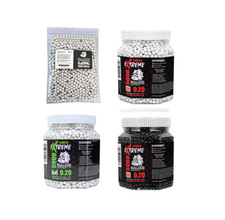 6mm BB Pellets High Quality Airsoft Gun Ammo 0.20g Plastic BBS 1K 2K 4.5K 5K