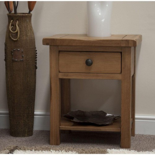 Solid oak lamp - lamp, table,