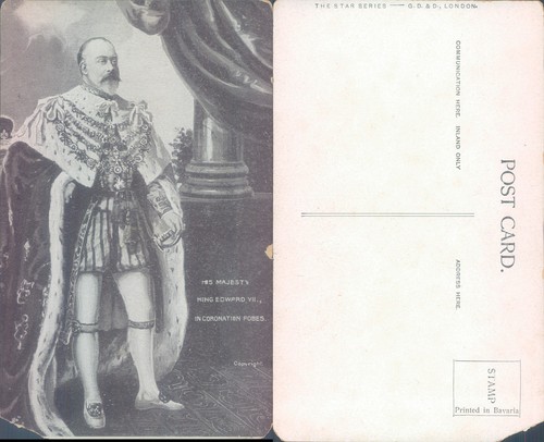 King edward vii coronation - king,