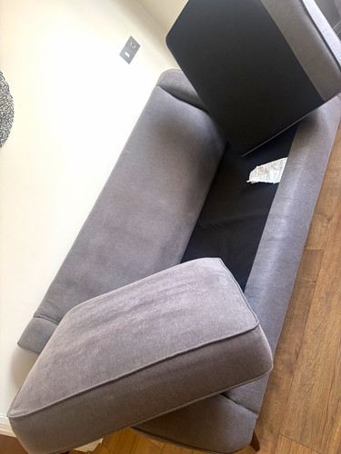 Furniture village grey fabric - grey,