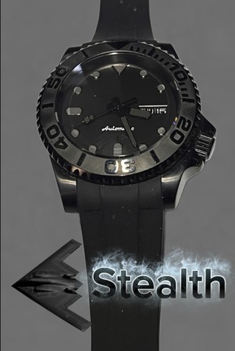 Custom 40mm stealth diver - 40mm,