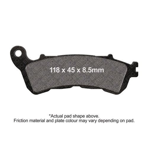 Ebc scooter carbon pads - ebc, e391